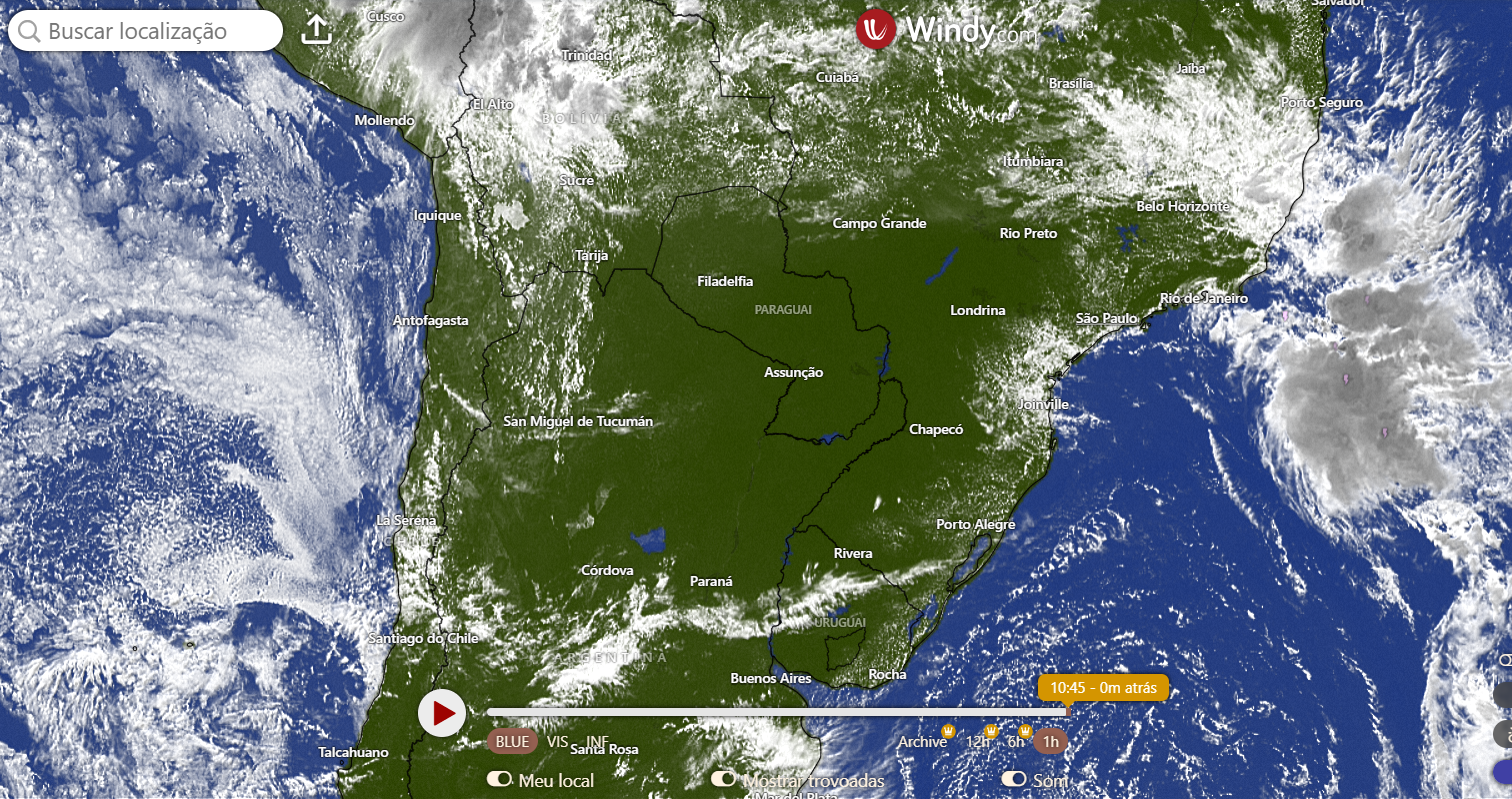 Primeiros dias de Janeiro de 2025 por Santa Catarina.