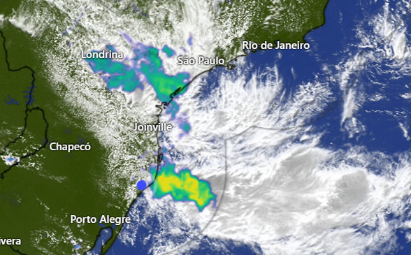 Chuvas Torrenciais em Santa Catarina, Florianópolis com altos índices de precipitação! Explicações e previsões!