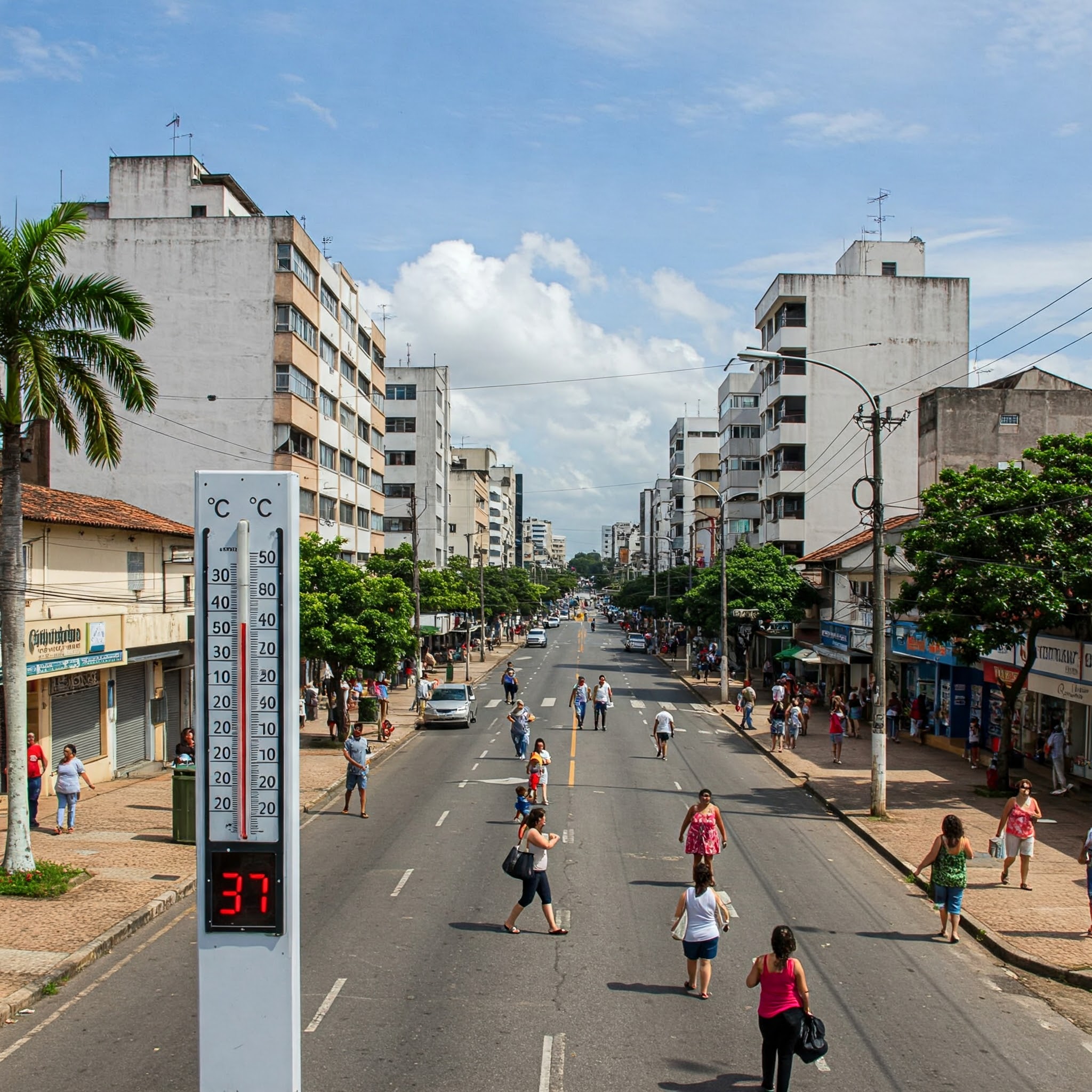 Vem bastante calor na próxima semana no sul do Brasil. Final de semana de praia. Bom para colheita do Arroz.