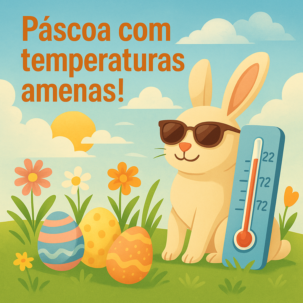 Condições do tempo no Sul do Brasil e previsão para os próximos dias, vamos ver um pouco da Páscoa já!