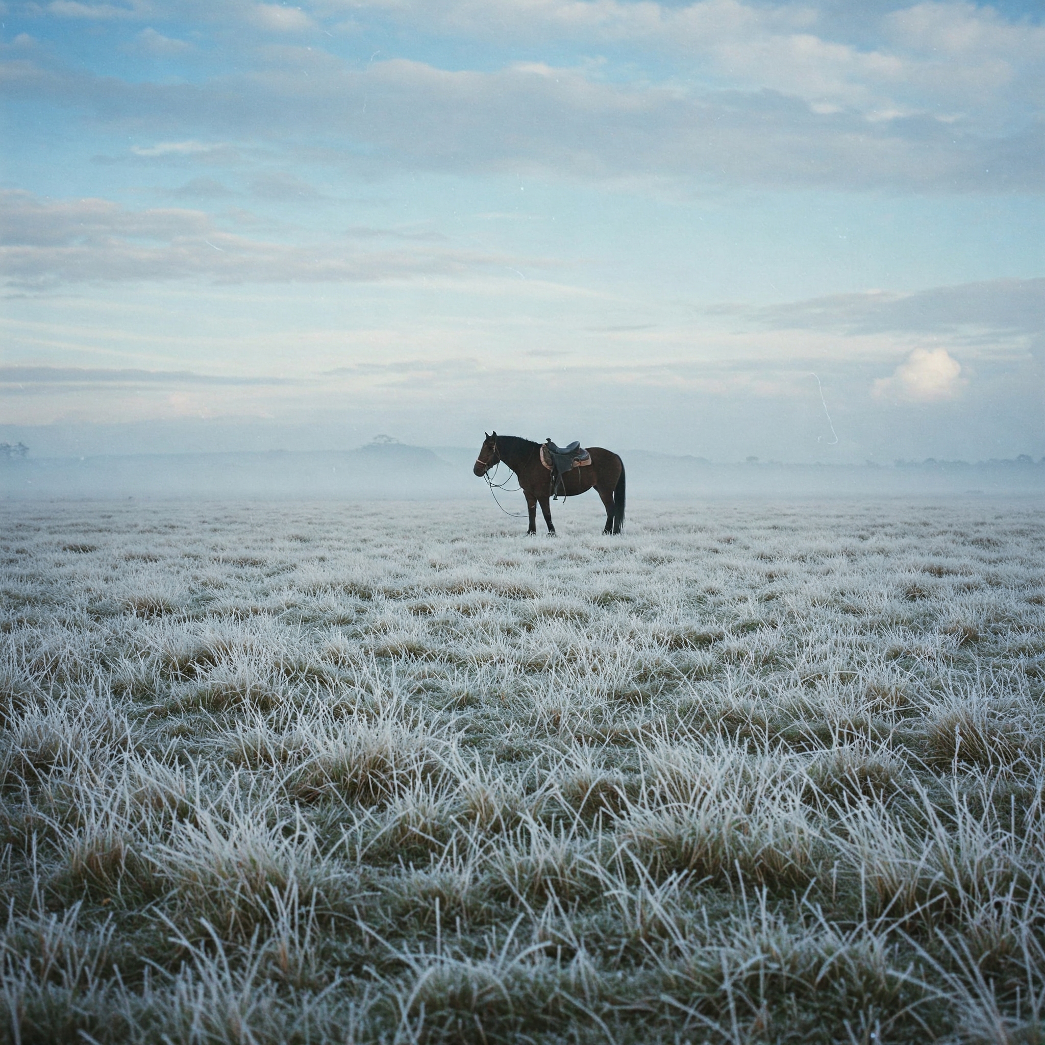 Após ciclone, neve e muito vento no RS, sul do Brasil com muito frio.