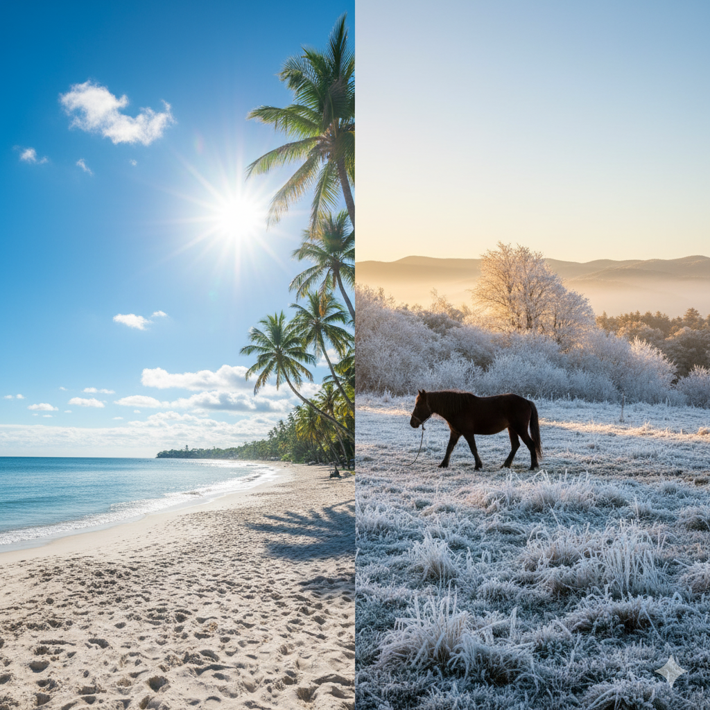 Após início de semana gelado, tempo bom até domingo. Depois frente fria de novo